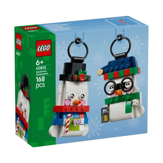 LEGO Seasonal Snowman Ornaments 40812