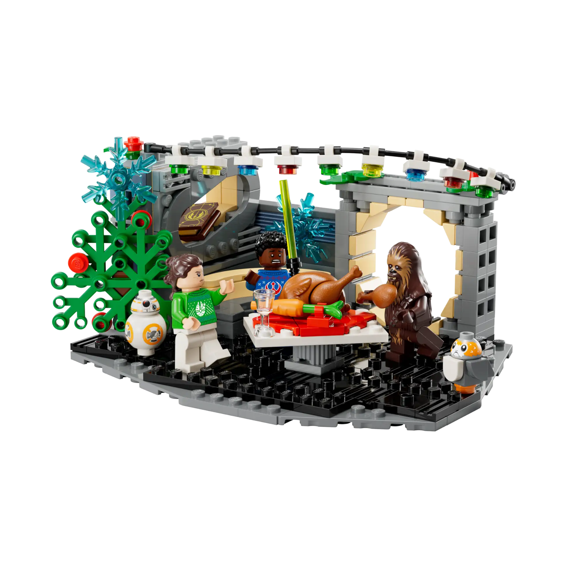 LEGO Seasonal Star Wars: Millennium Falcon Holiday Diorama 40658