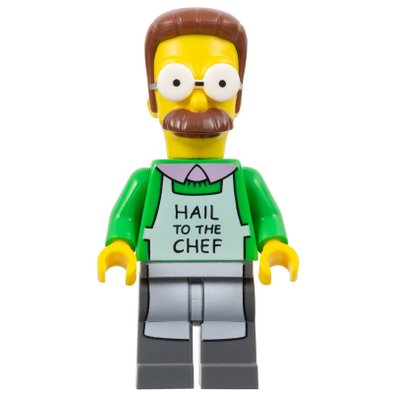 LEGO Simpsons Ned Flanders with Apron Minifigure sim006