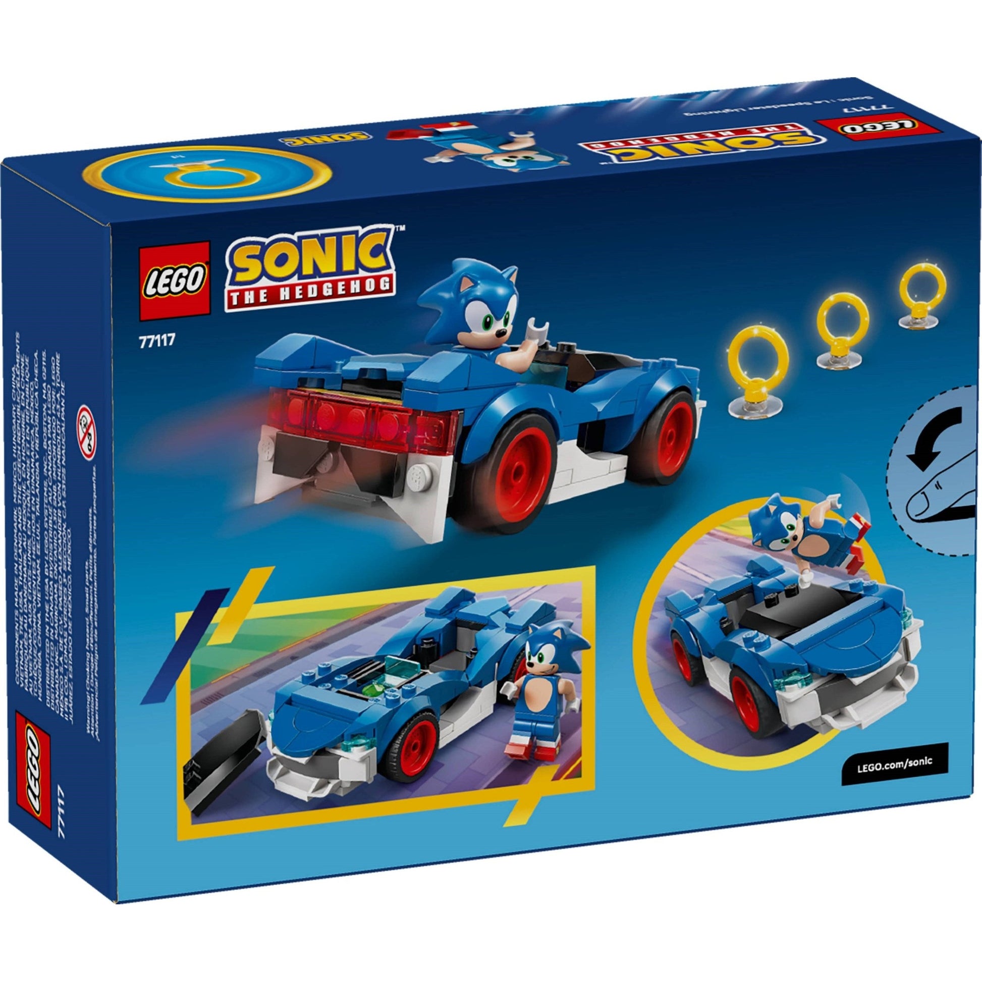 LEGO Sonic the Hedgehog Sonic: Speedster Lightning 77117