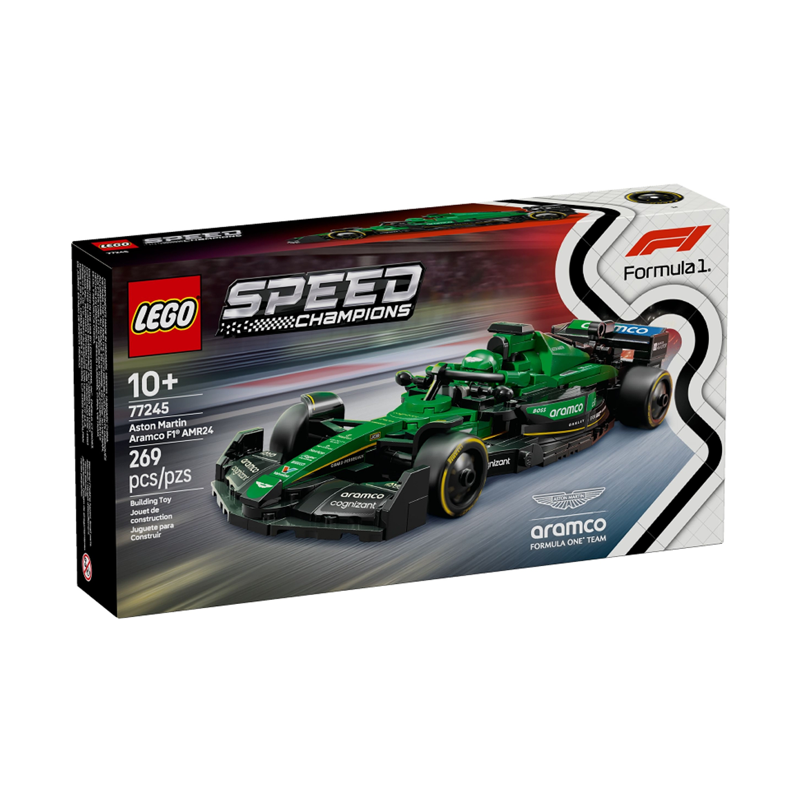 LEGO Speed Champions Aston Martin Aramco F1 AMR24 77245