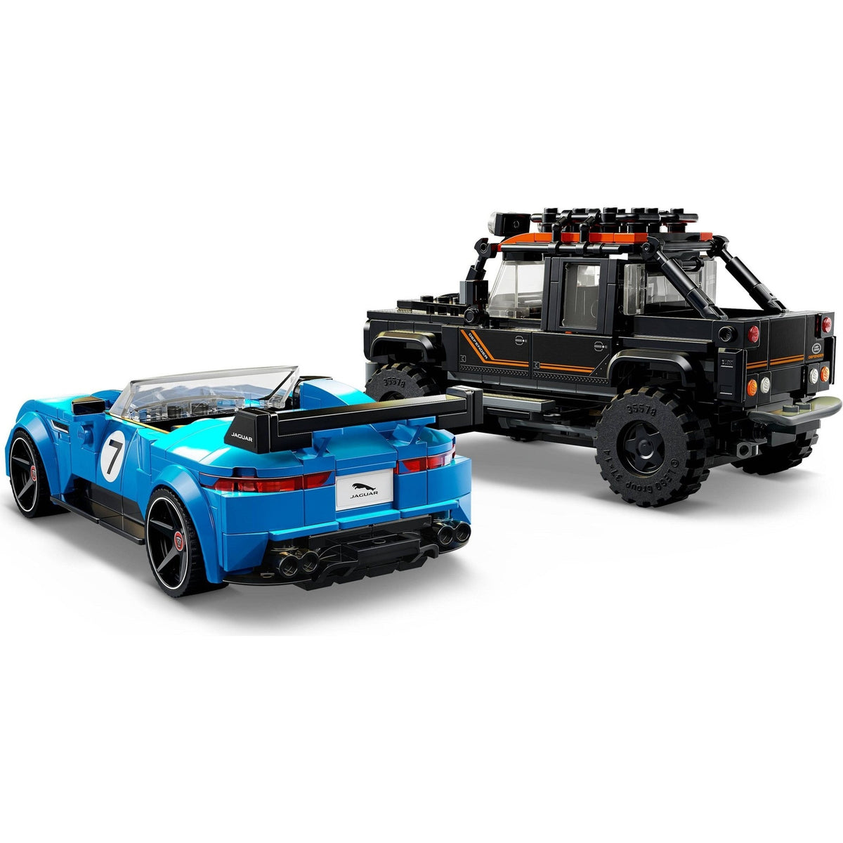 LEGO Speed Champions Jaguar F-TYPE Project 7 & Land Rover Defender Classic 77264