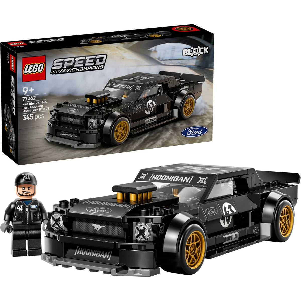 LEGO Speed Champions Ken Block's 1965 Ford Mustang Hoonicorn RTR V1 77262