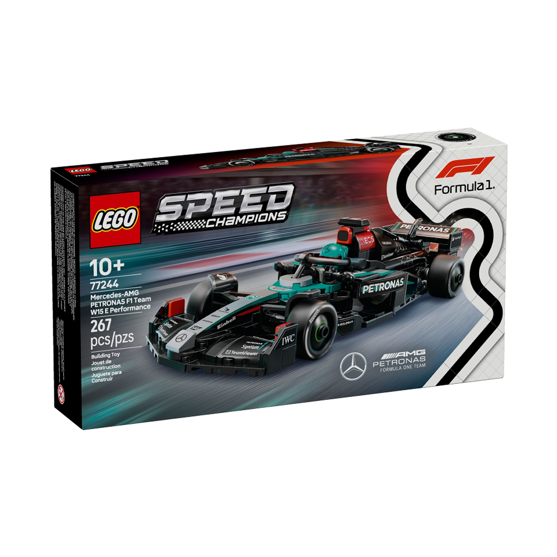 LEGO Speed Champions Mercedes-AMG PETRONAS F1 Team W15 E Performance 77244