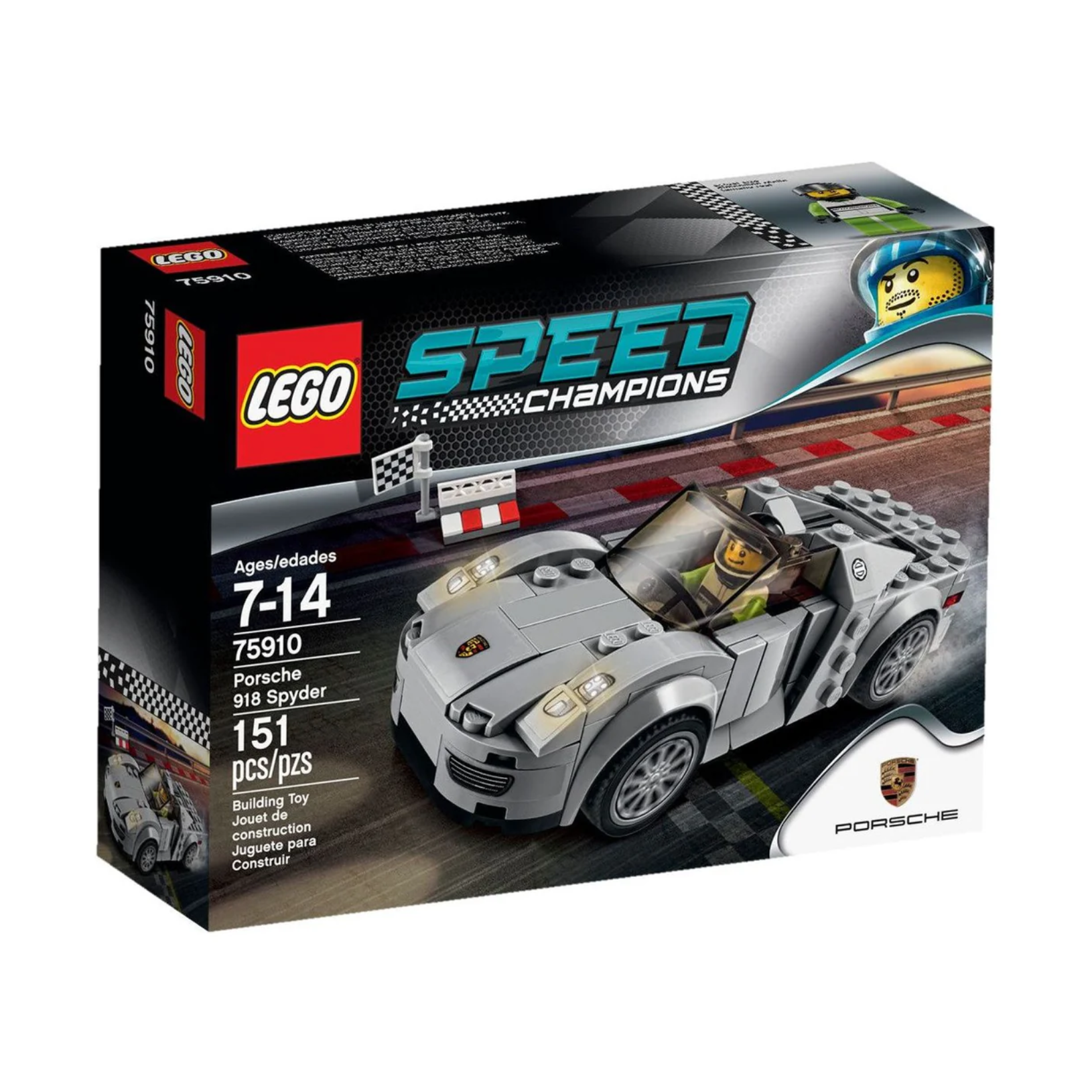 LEGO Speed Champions Porsche 918 Spyder 75910 – Toneil Bricks