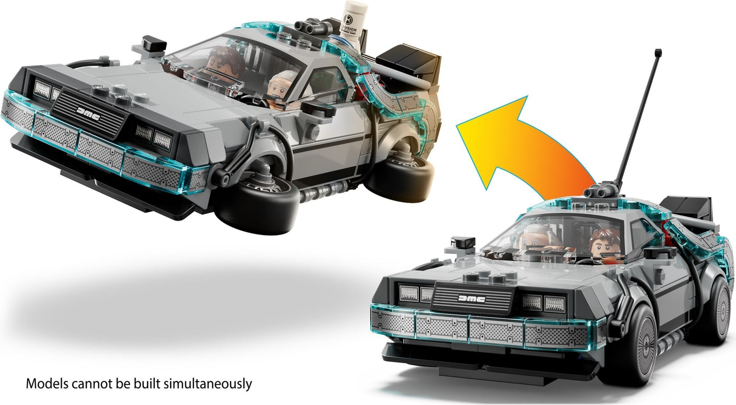 LEGO Speed Champions Time Machine from Back to the Future 77256