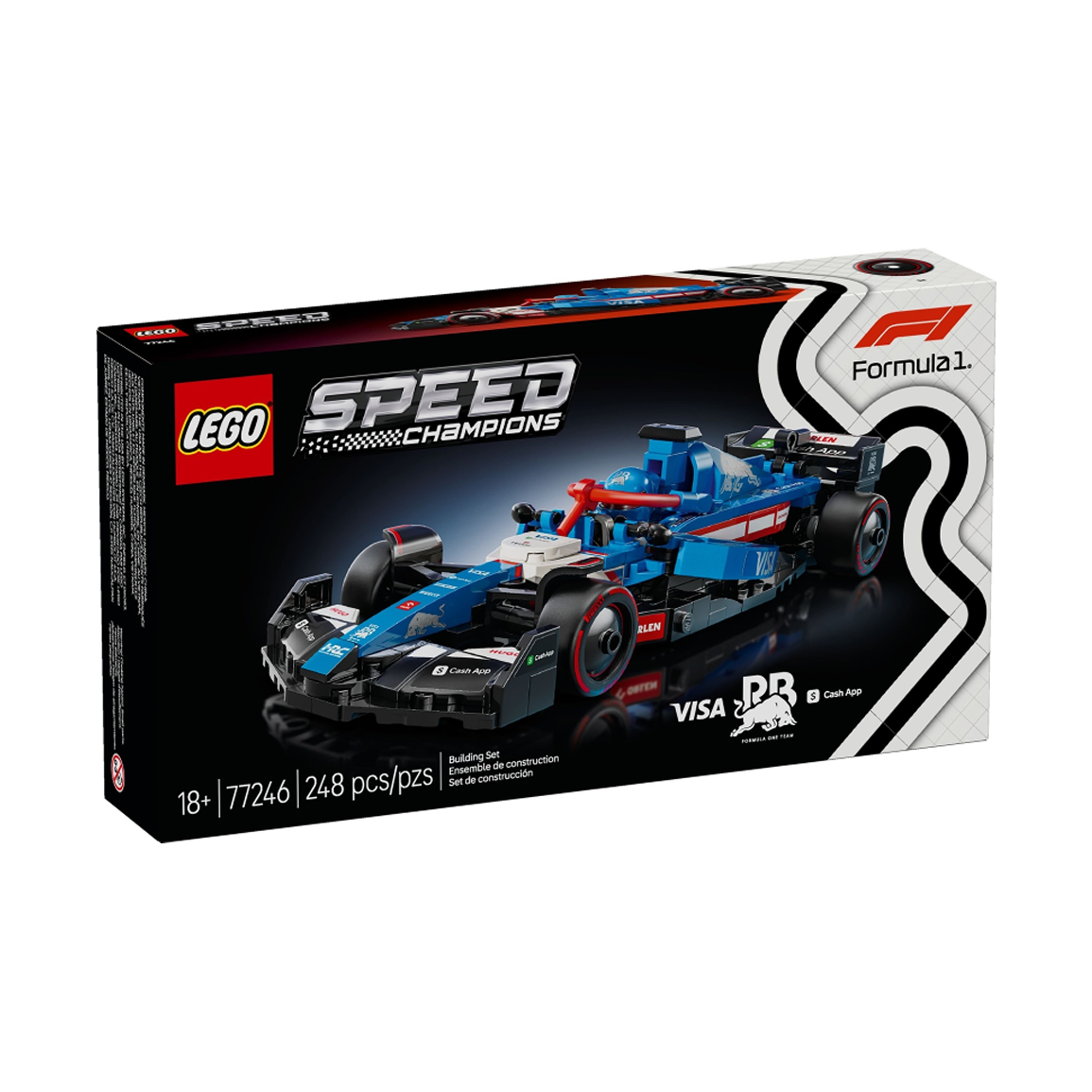 LEGO Speed Champions Visa Cash App RB VCARB 01 77246