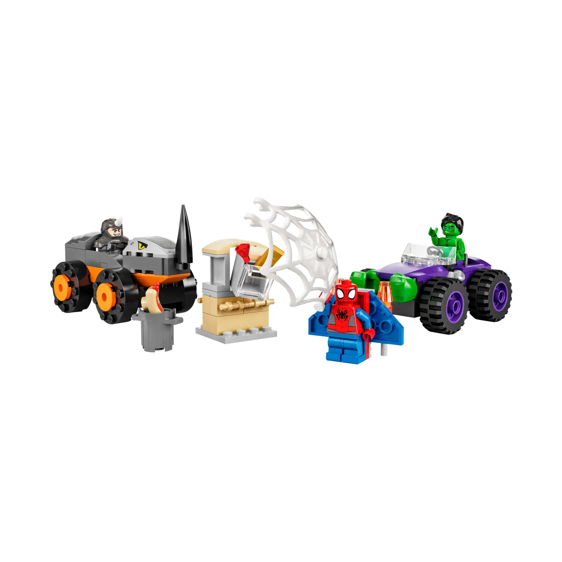 LEGO Spider-Man: Hulk vs. Rhino Truck Showdown 10782