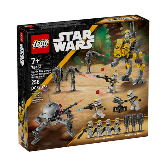 LEGO Star Wars 327th Star Corps Clone Troopers Battle Pack 75431
