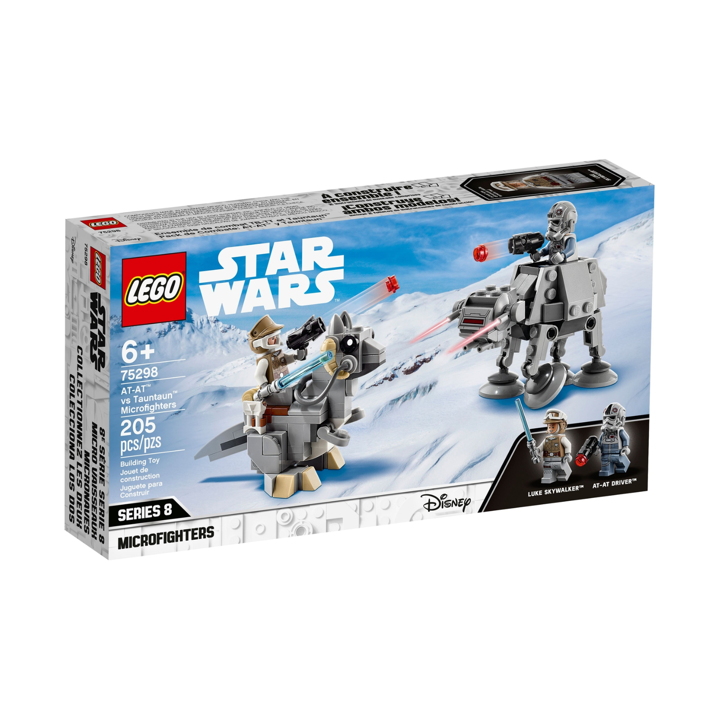 LEGO Star Wars AT-AT vs Tauntaun Microfighters 75298