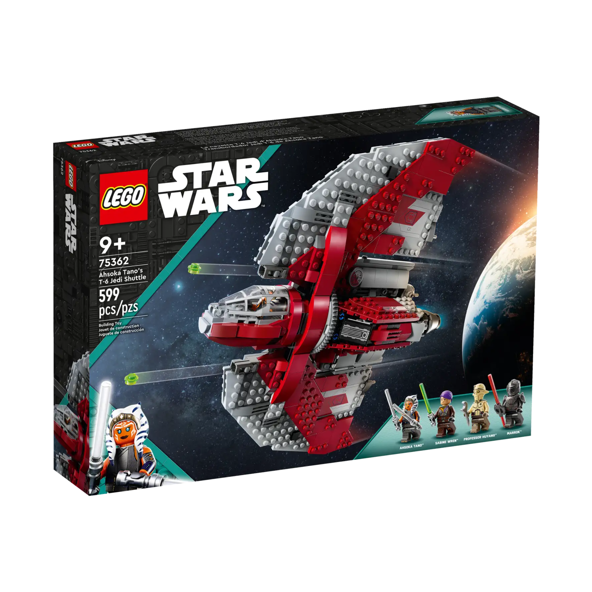 LEGO Star Wars Ahsoka Tano's T-6 Jedi Shuttle 75362