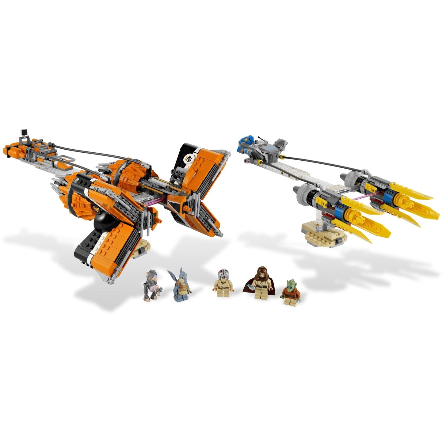 LEGO Star Wars Anakin Skywalker and Sebulba's Podracers 7962