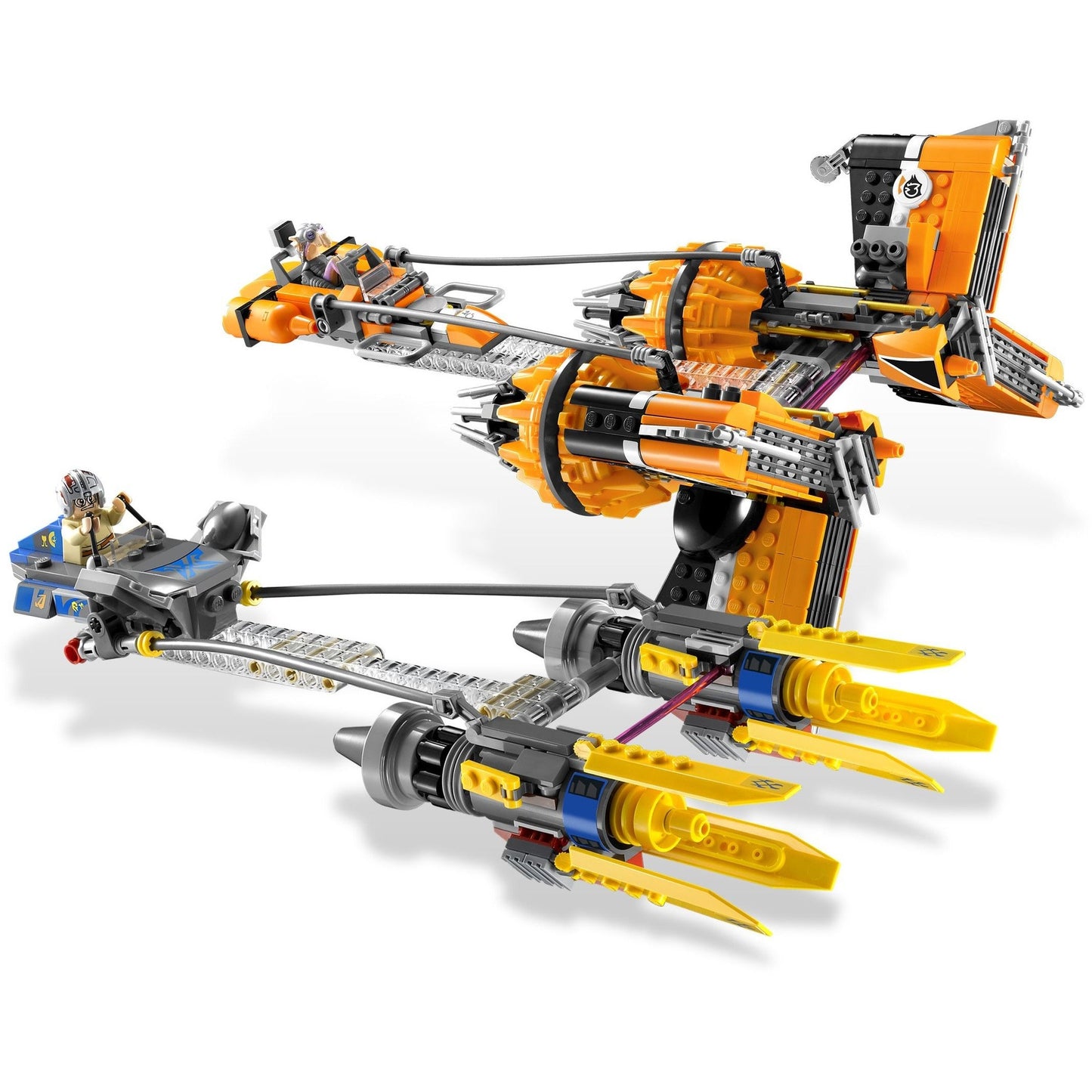 LEGO Star Wars Anakin Skywalker and Sebulba's Podracers 7962