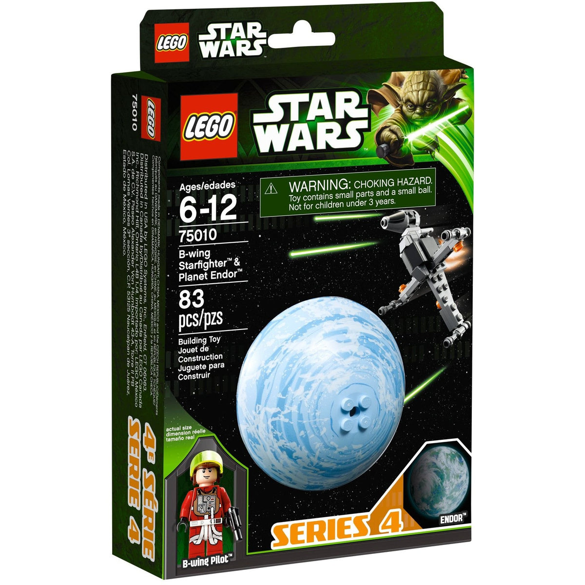 LEGO Star Wars B-Wing Starfighter & Planet Endor 75010