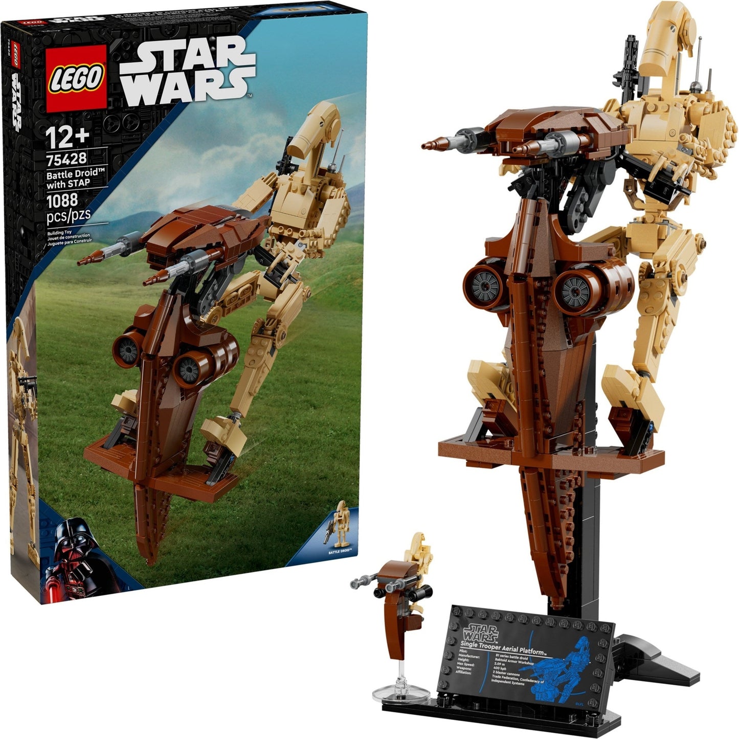 LEGO Star Wars Battle Droid with STAP 75428