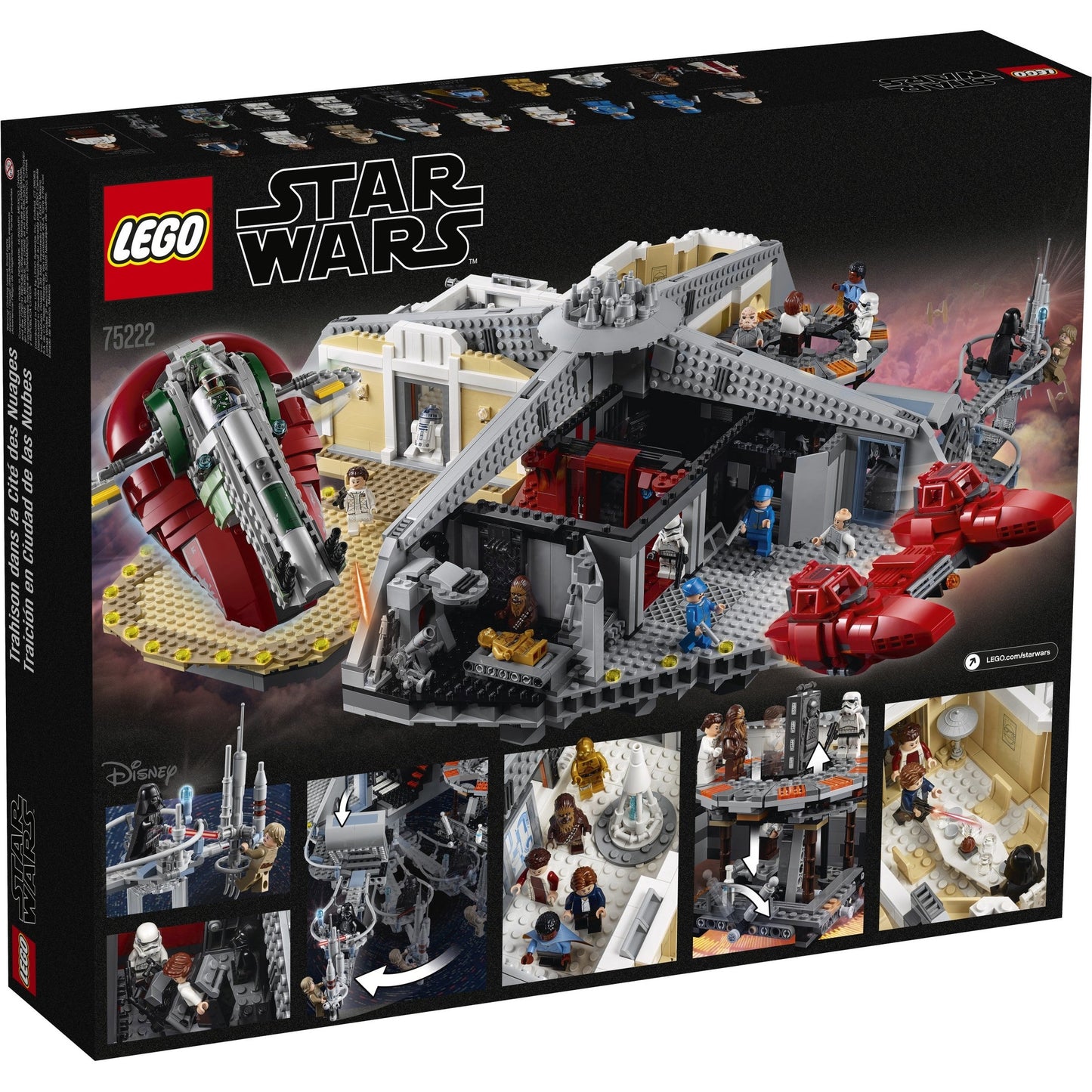 LEGO Star Wars Betrayal at Cloud City 75222