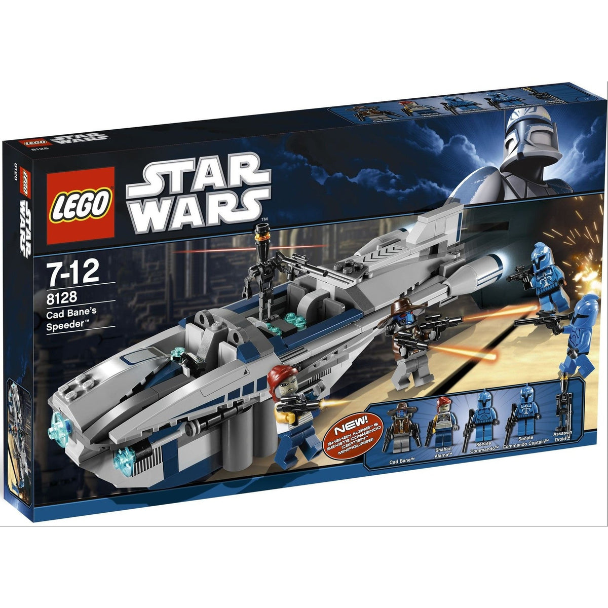 LEGO Star Wars Cad Bane's Speeder 8128