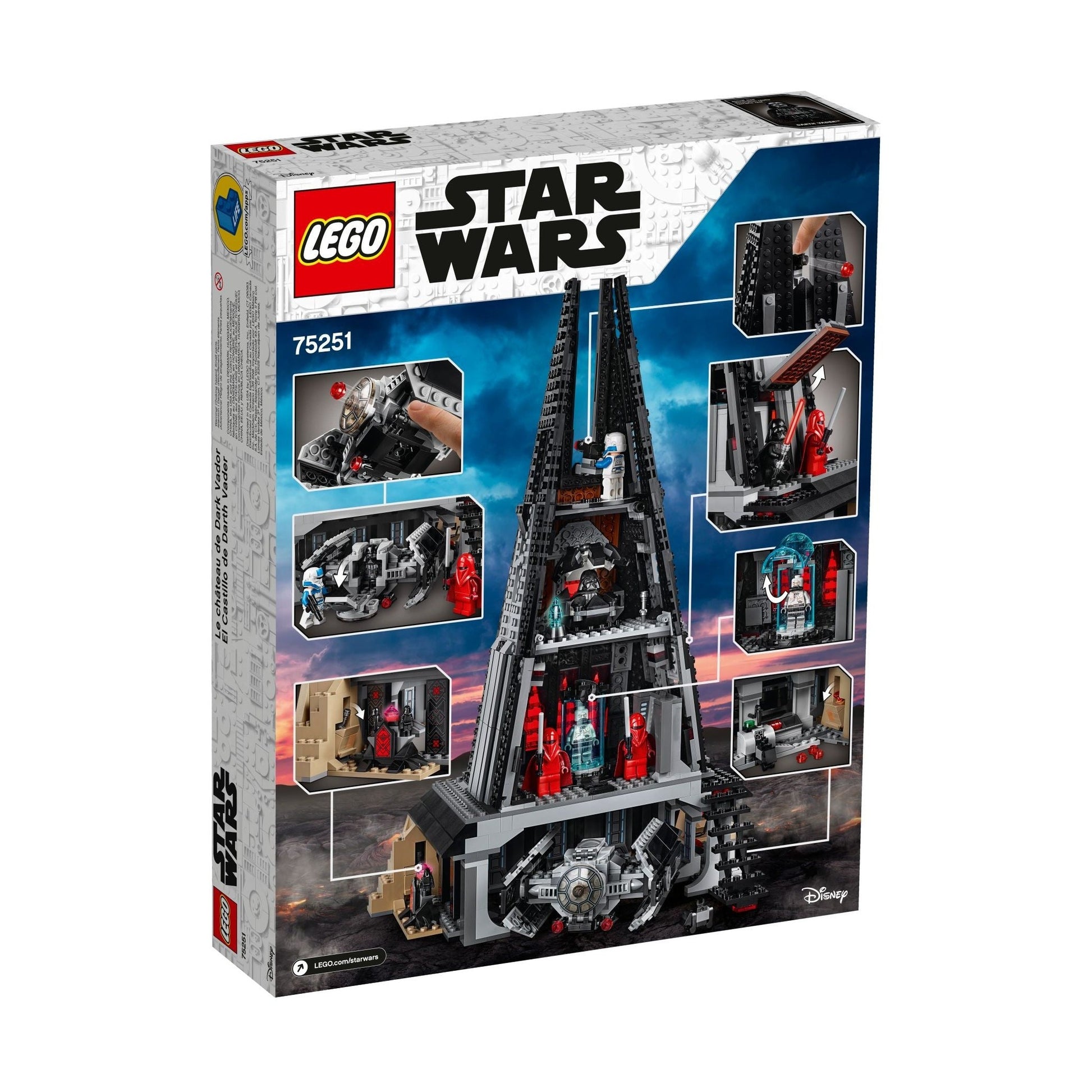 LEGO Star Wars Darth Vader's Castle 75251