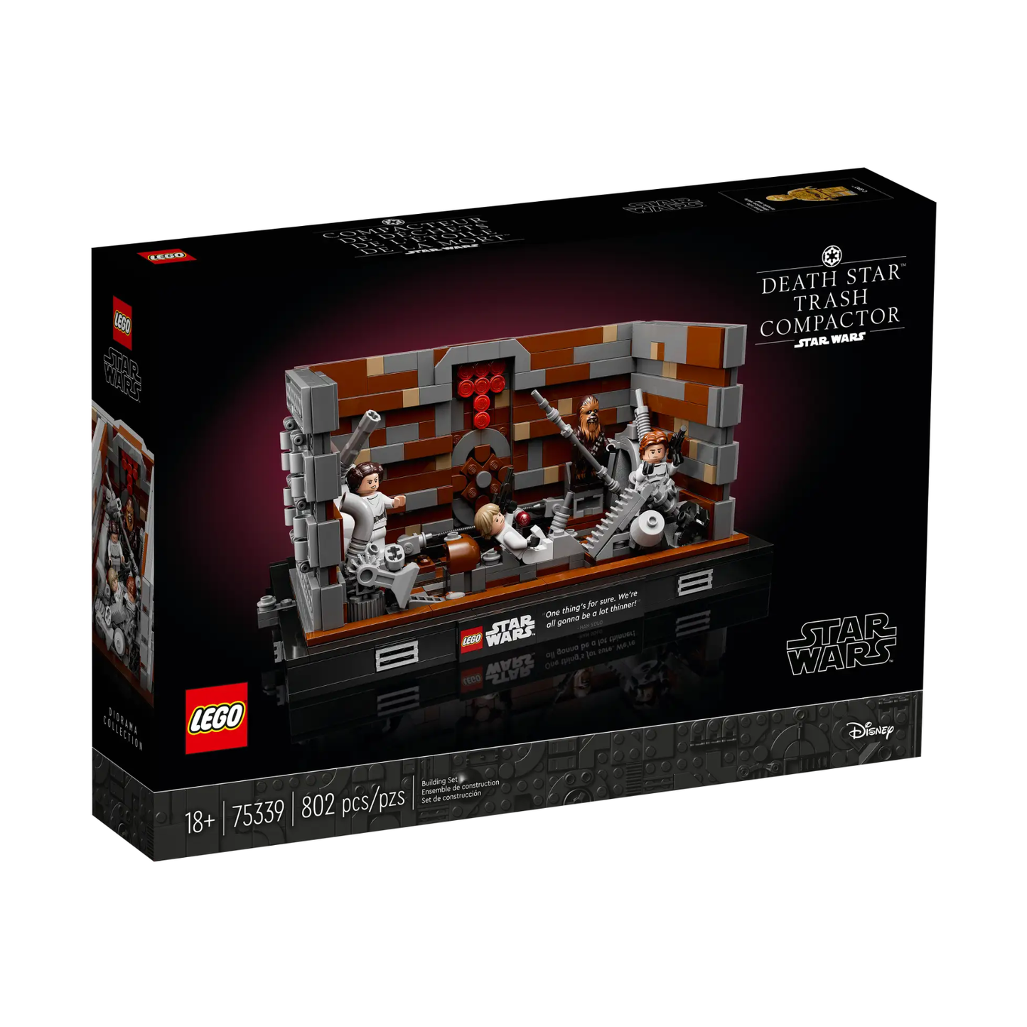 LEGO Star Wars Death Star™ Trash Compactor Diorama 75339