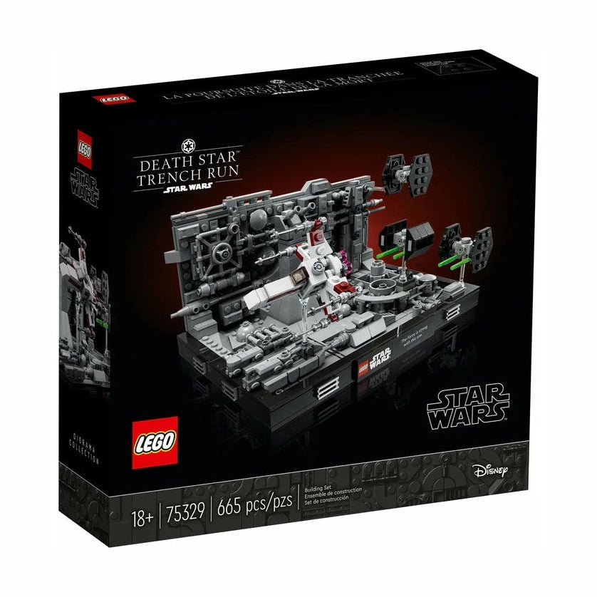 LEGO Star Wars Death Star Trench Run Diorama 75329