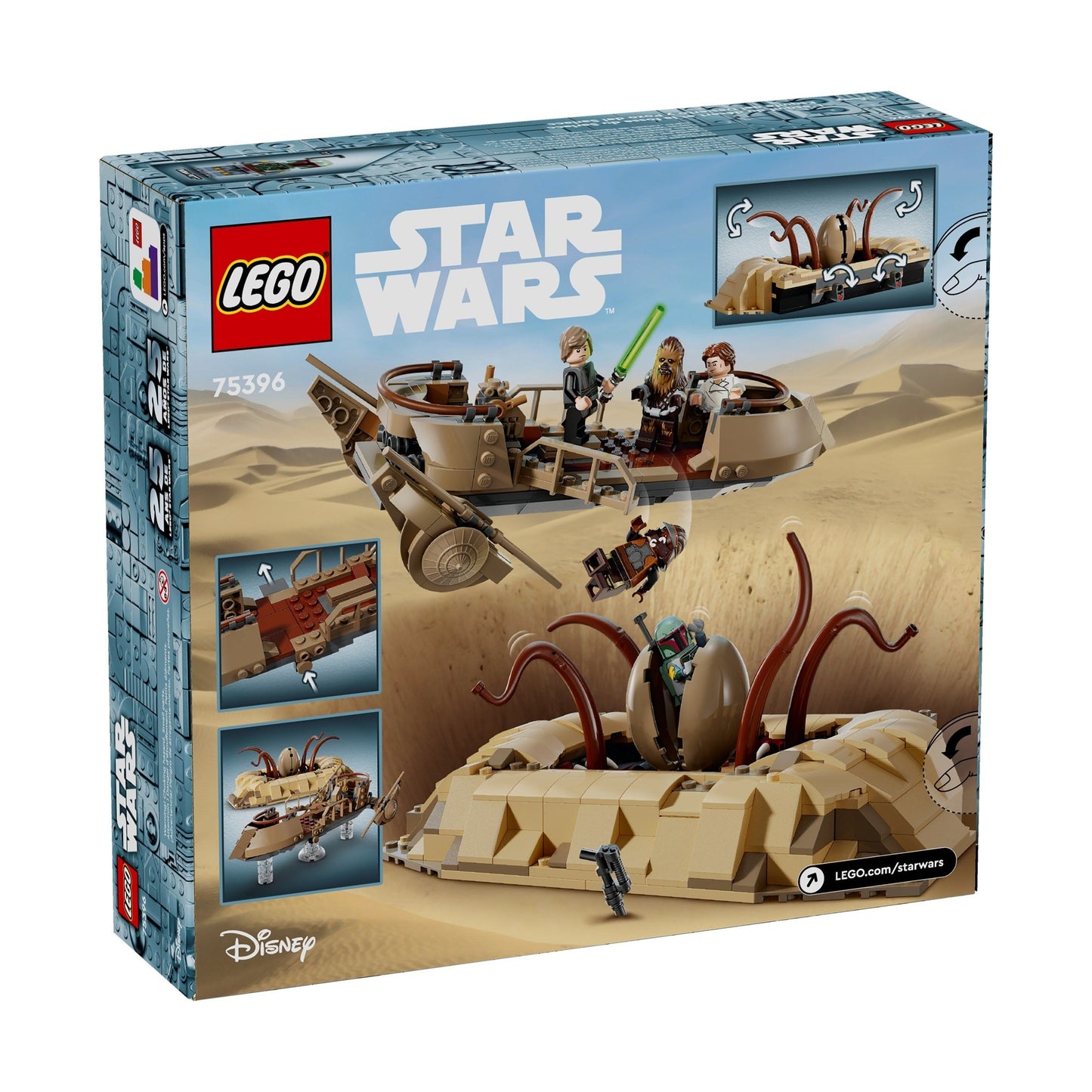 LEGO Star Wars Desert Skiff & Sarlacc Pit 75396