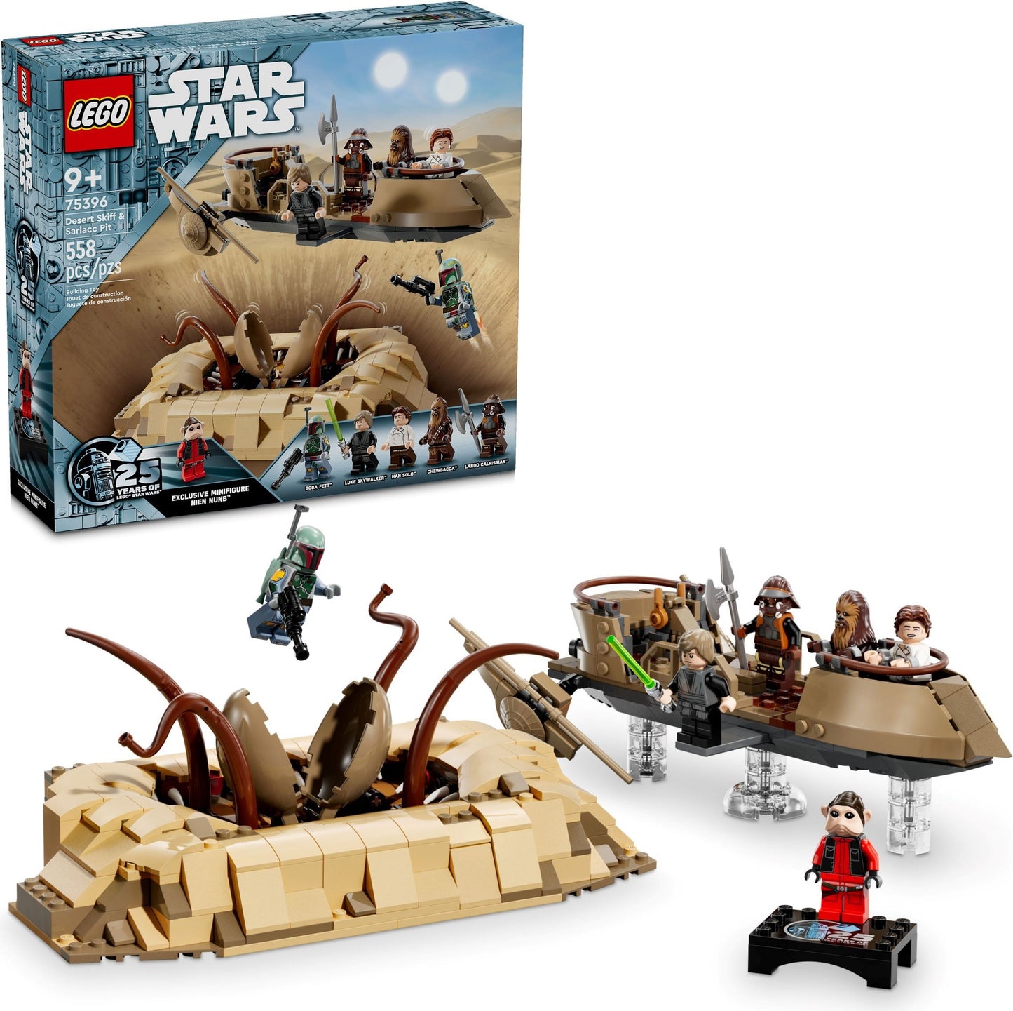 LEGO Star Wars Desert Skiff & Sarlacc Pit 75396
