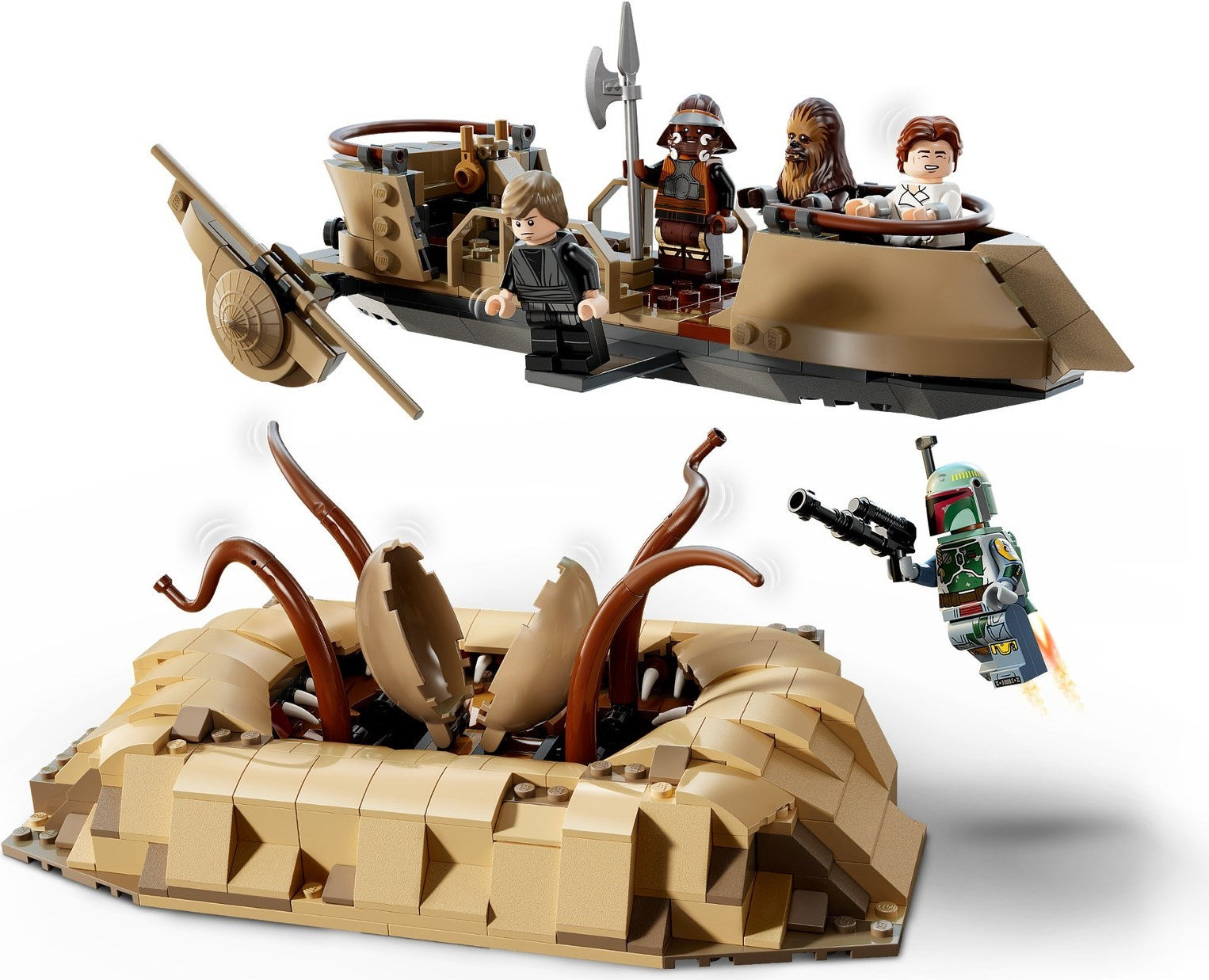 LEGO Star Wars Desert Skiff & Sarlacc Pit 75396
