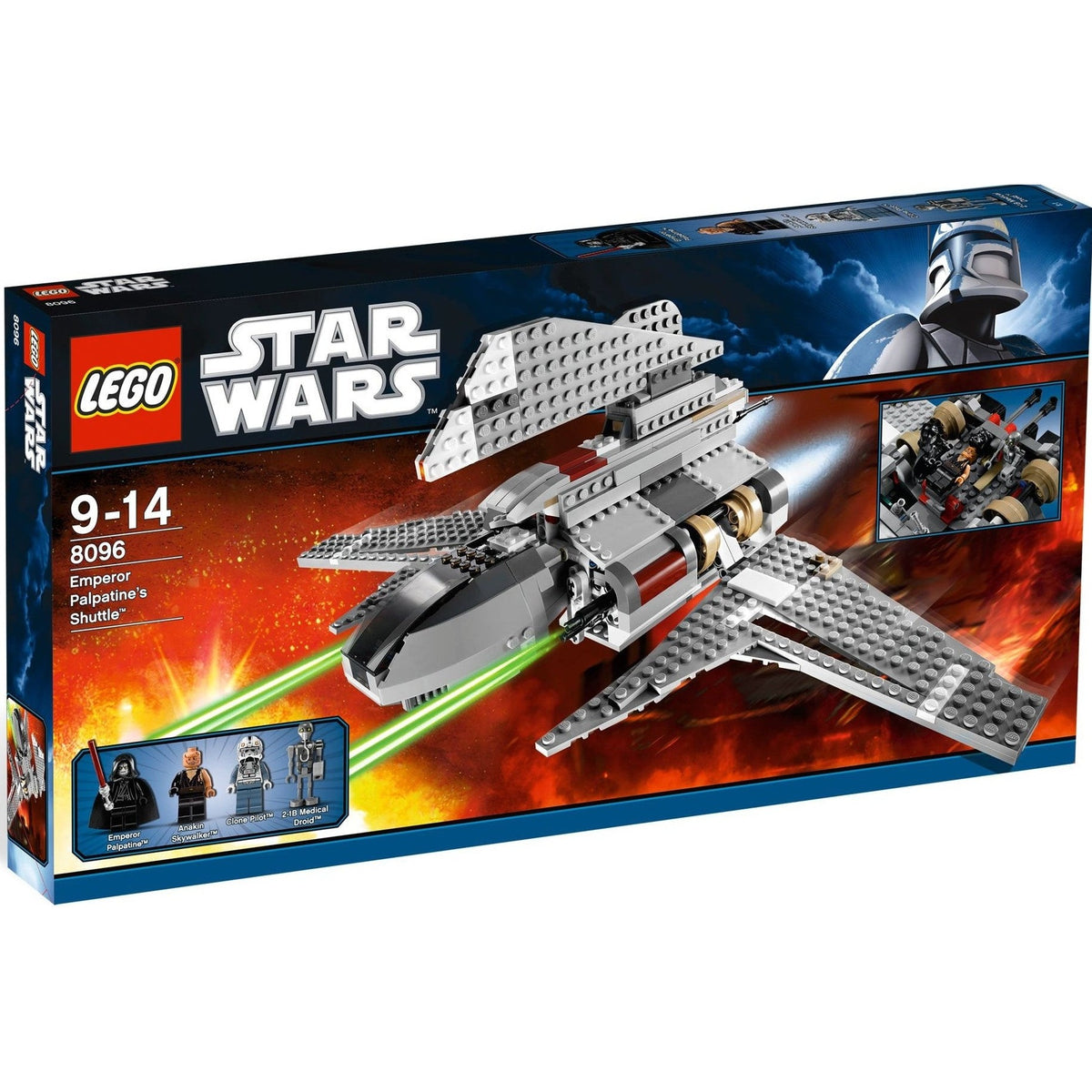 LEGO Star Wars Emperor Palpatine's Shuttle 8096