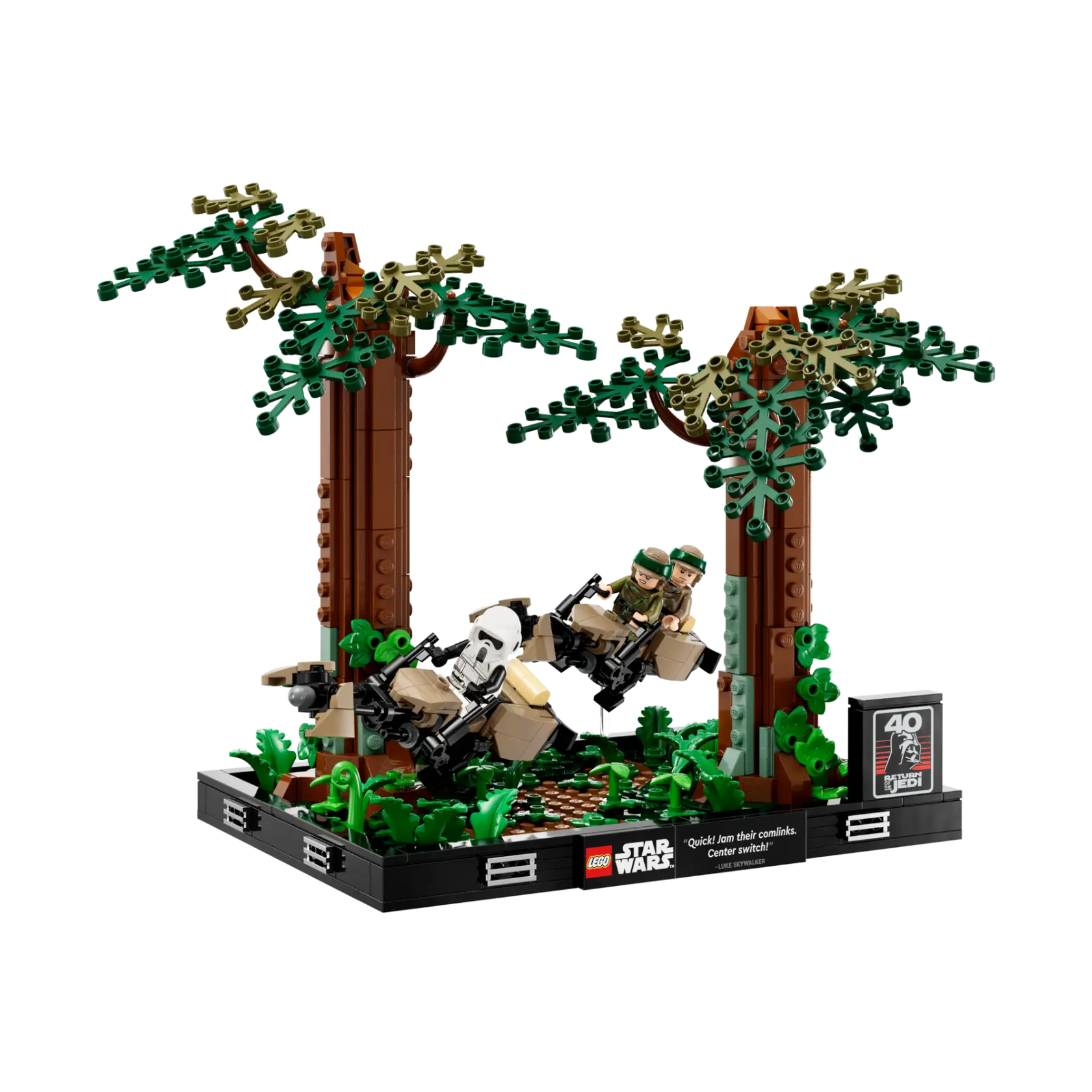 LEGO Star Wars Endor™ Speeder Chase Diorama 75353