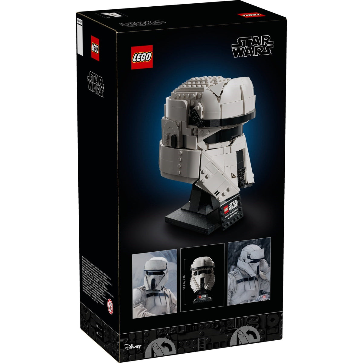 LEGO Star Wars Imperial Remnant AT-RT Driver Helmet 75458