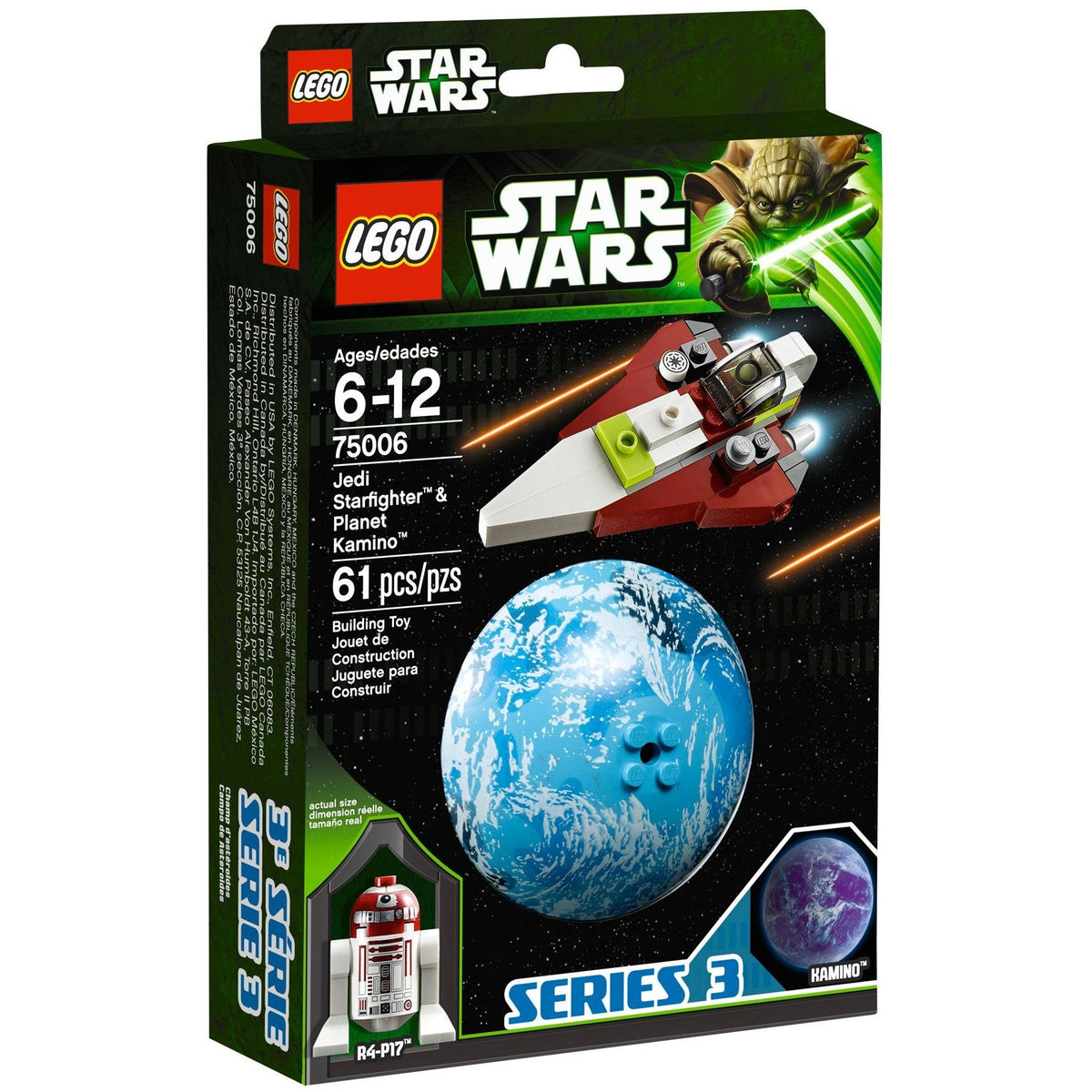 LEGO Star Wars Jedi Starfighter & Planet Kamino 75006