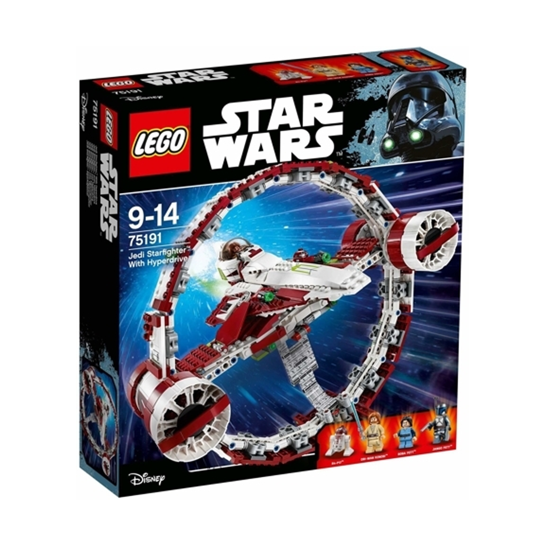 LEGO Star Wars Jedi Starfighter with Hyperdrive 75191