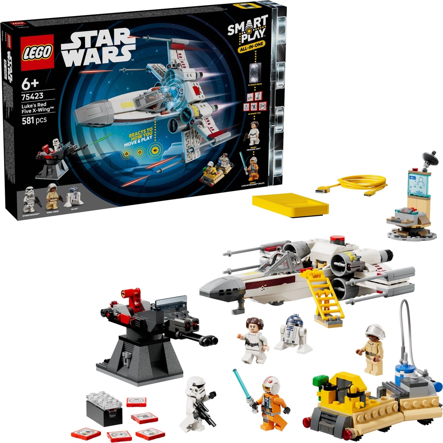 LEGO Star Wars Luke's Red Five X-wing 75423