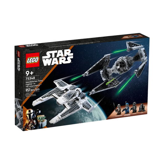 LEGO Star Wars Mandalorian Fang Fighter vs. TIE Interceptor™ 75348