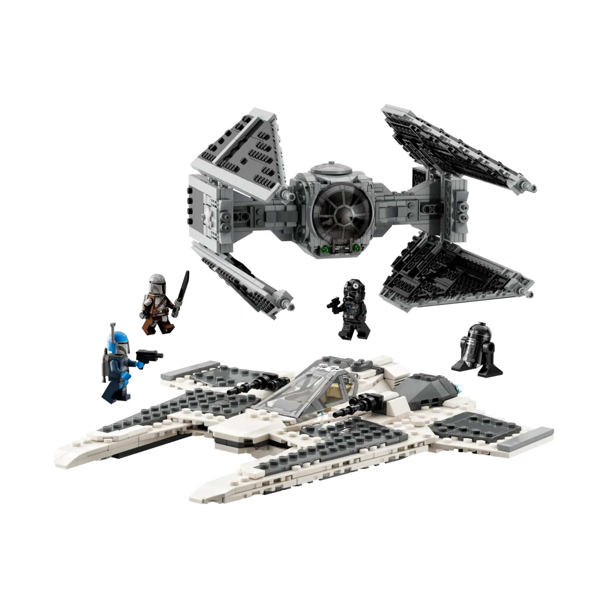 LEGO Star Wars Mandalorian Fang Fighter vs. TIE Interceptor™ 75348