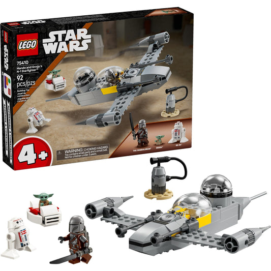 LEGO Star Wars Mando and Grogu's N-1 Starfighter 75410