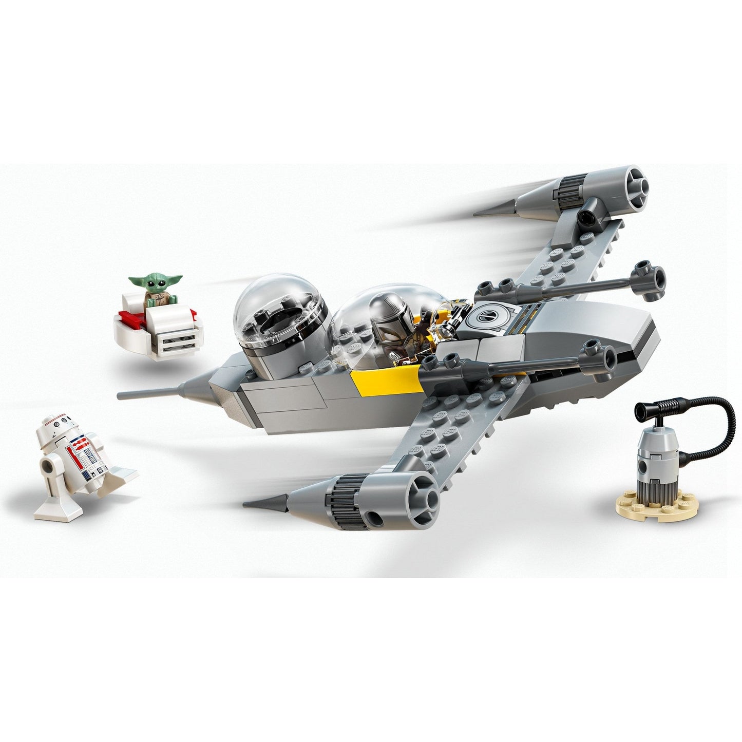 LEGO Star Wars Mando and Grogu's N-1 Starfighter 75410