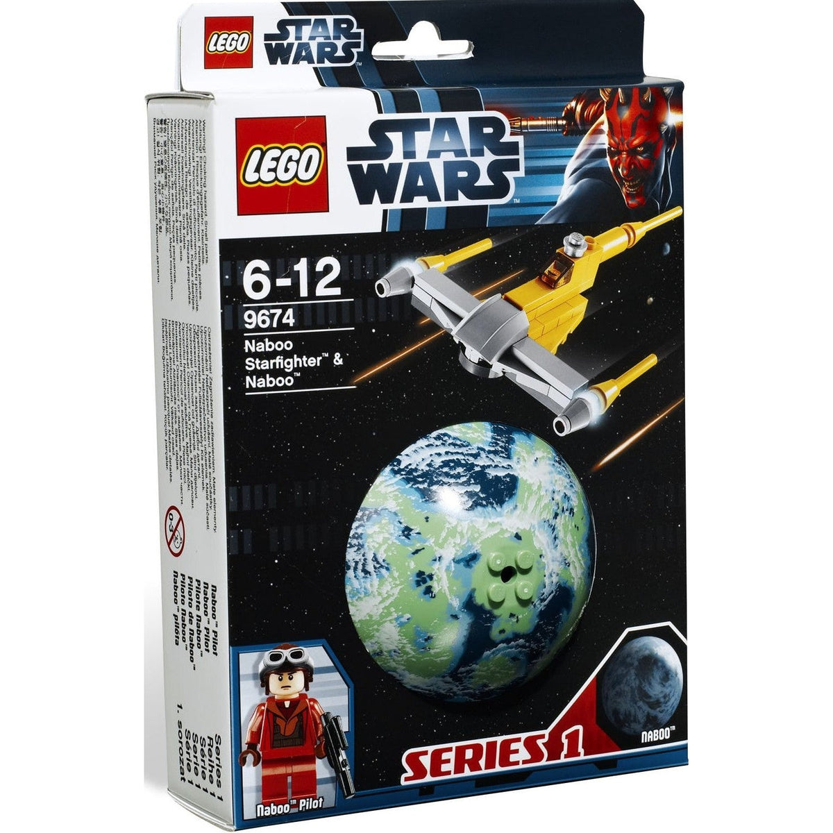 LEGO Star Wars Naboo Starfighter & Naboo 9674
