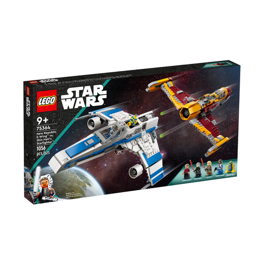 LEGO Star Wars New Republic E-Wing vs. Shin Hati's Starfighter 75364