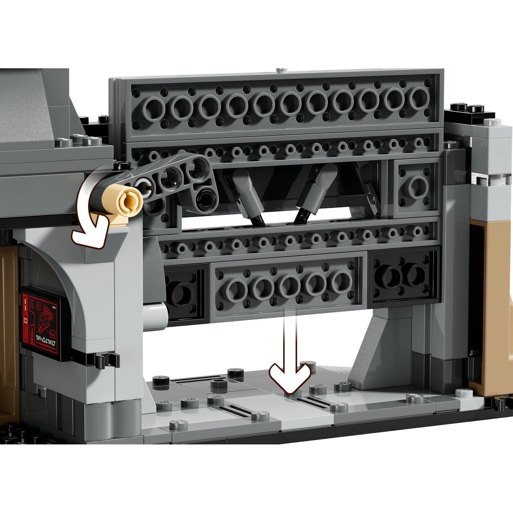 LEGO Star Wars Paz Vizsla and Moff Gideon Battle 75386