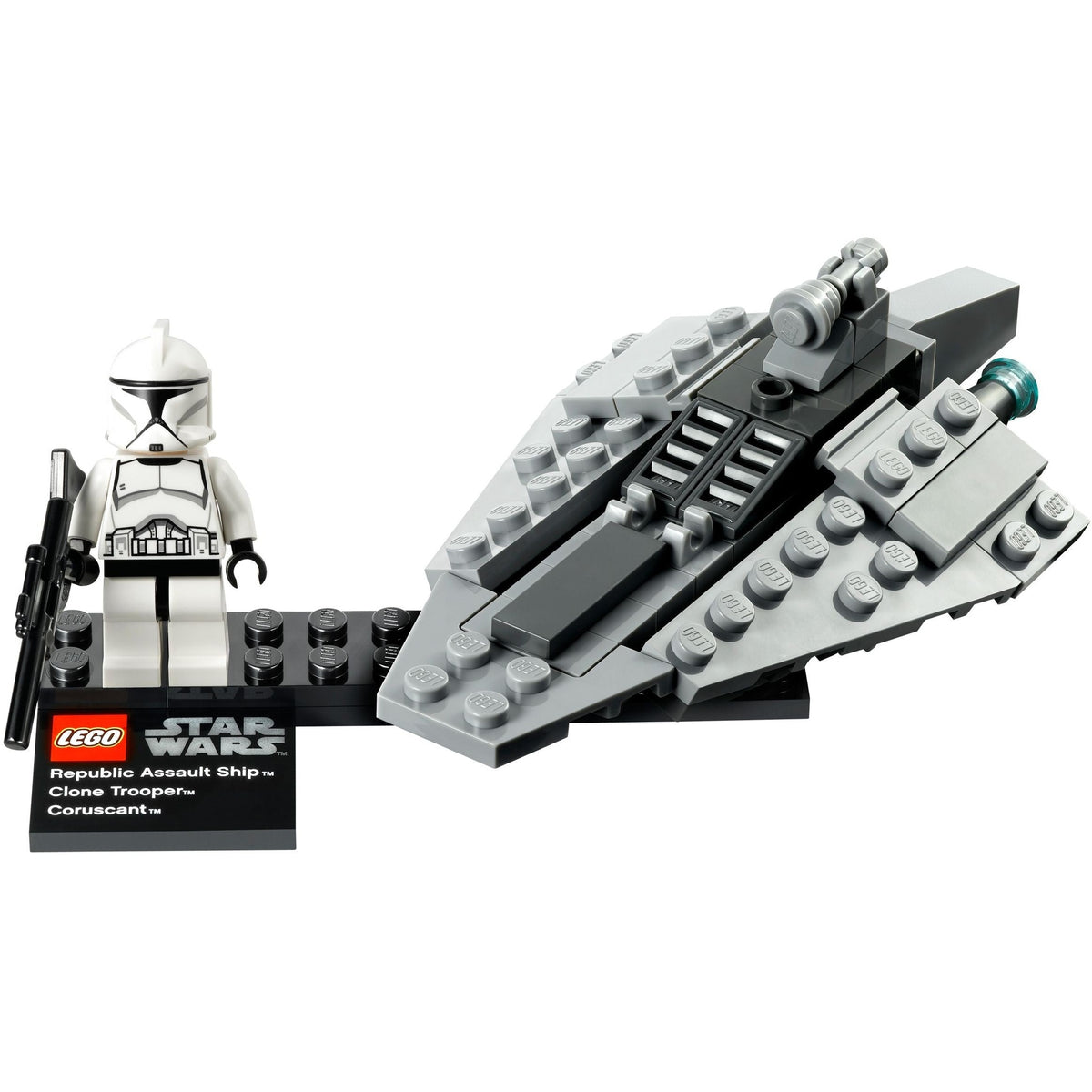 LEGO Star Wars Republic Assault Ship & Planet Coruscant 75007