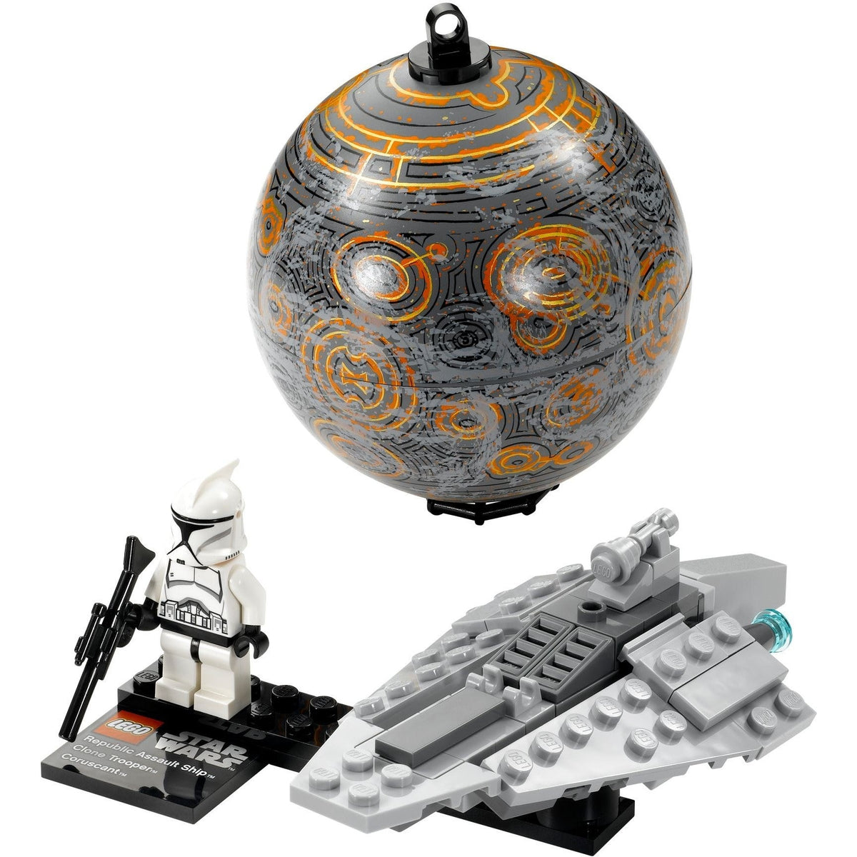 LEGO Star Wars Republic Assault Ship & Planet Coruscant 75007