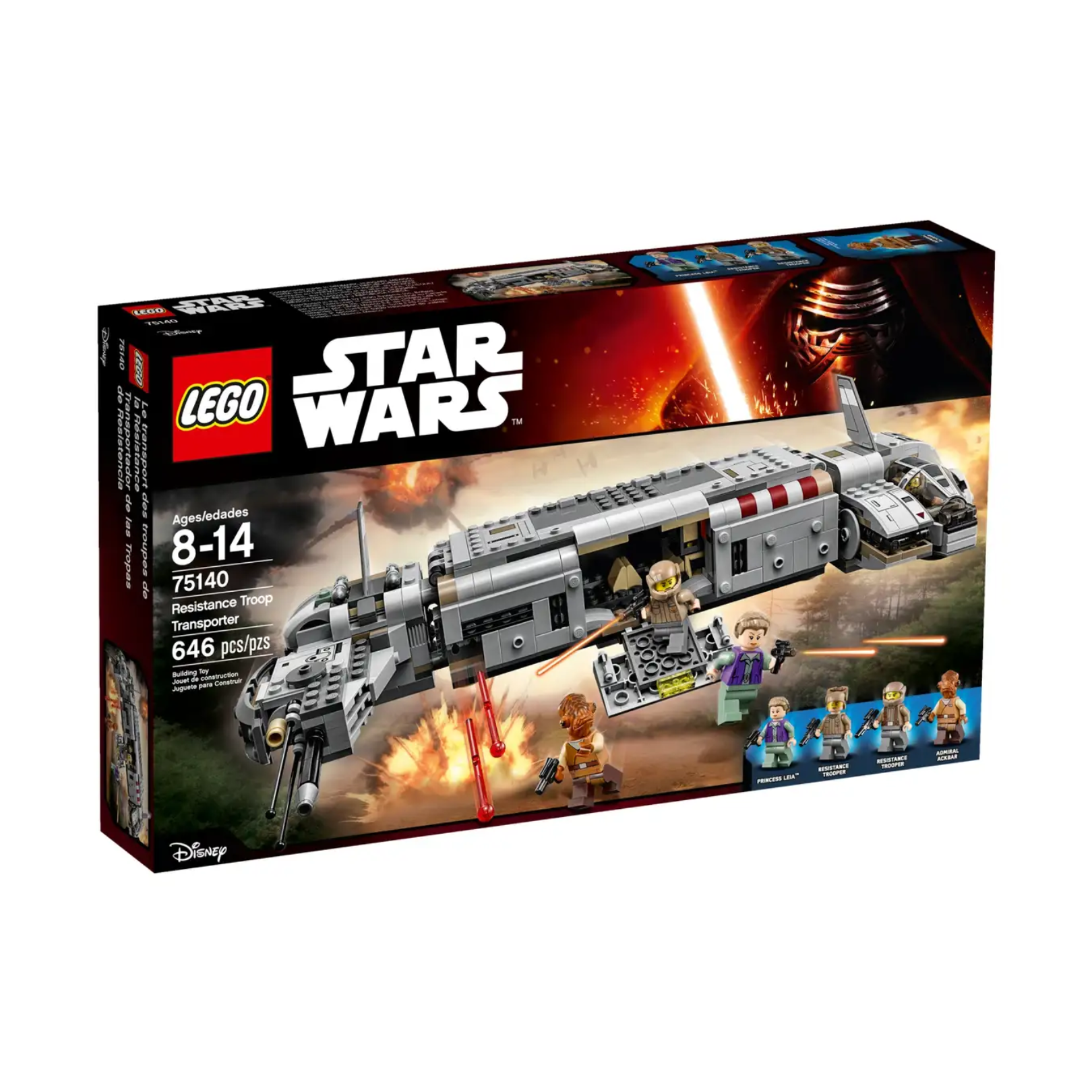 LEGO Star Wars Resistance Troop Transporter 75140