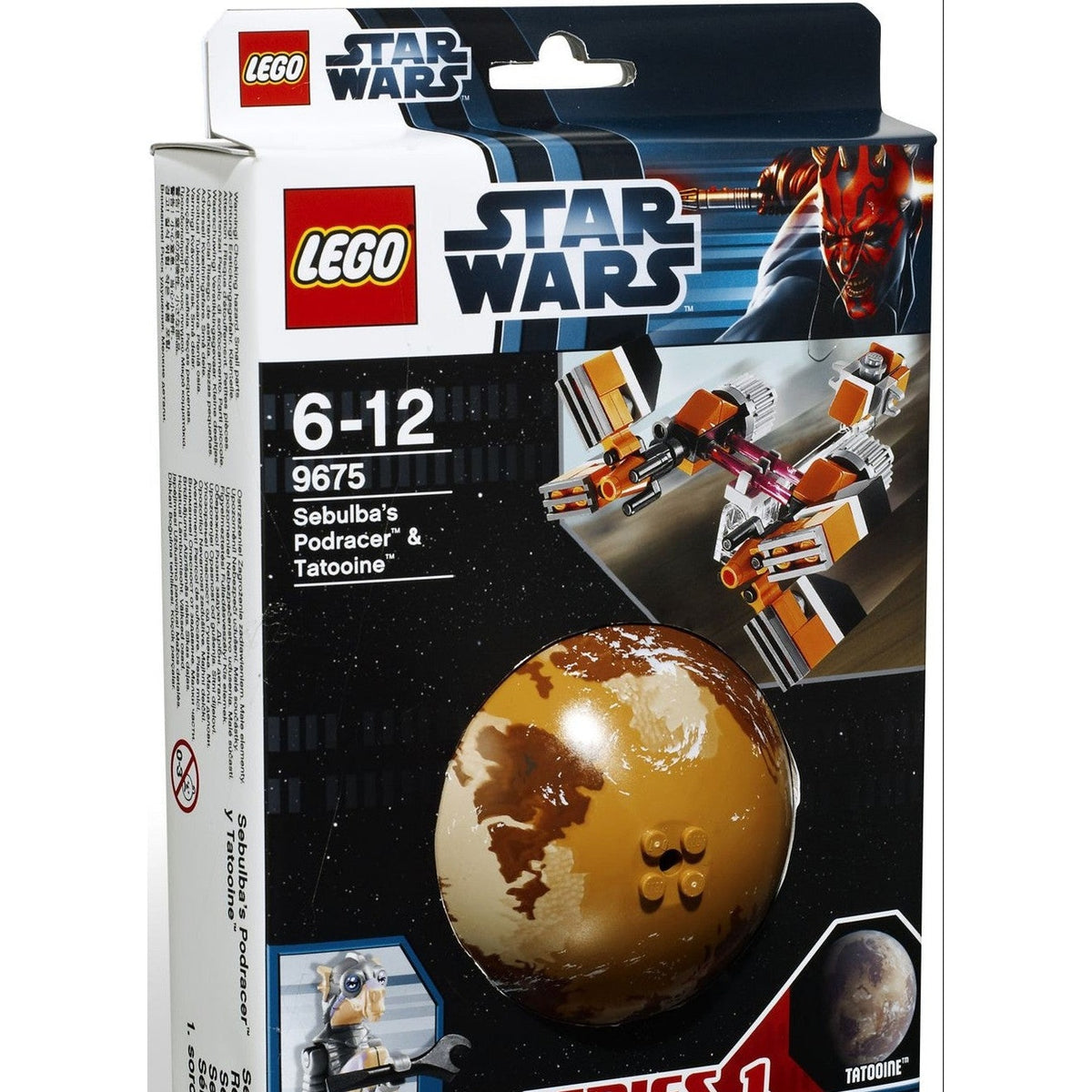 LEGO Star Wars Sebulba's Podracer & Tatooine 9675