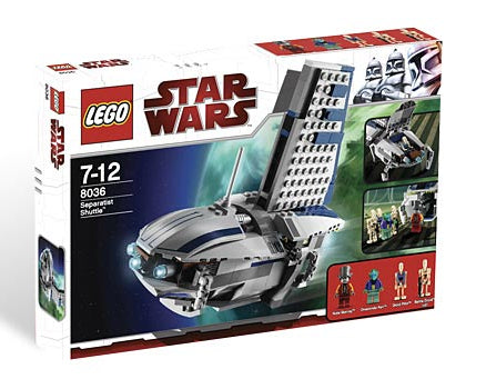 LEGO Star Wars Separatist Shuttle 8036