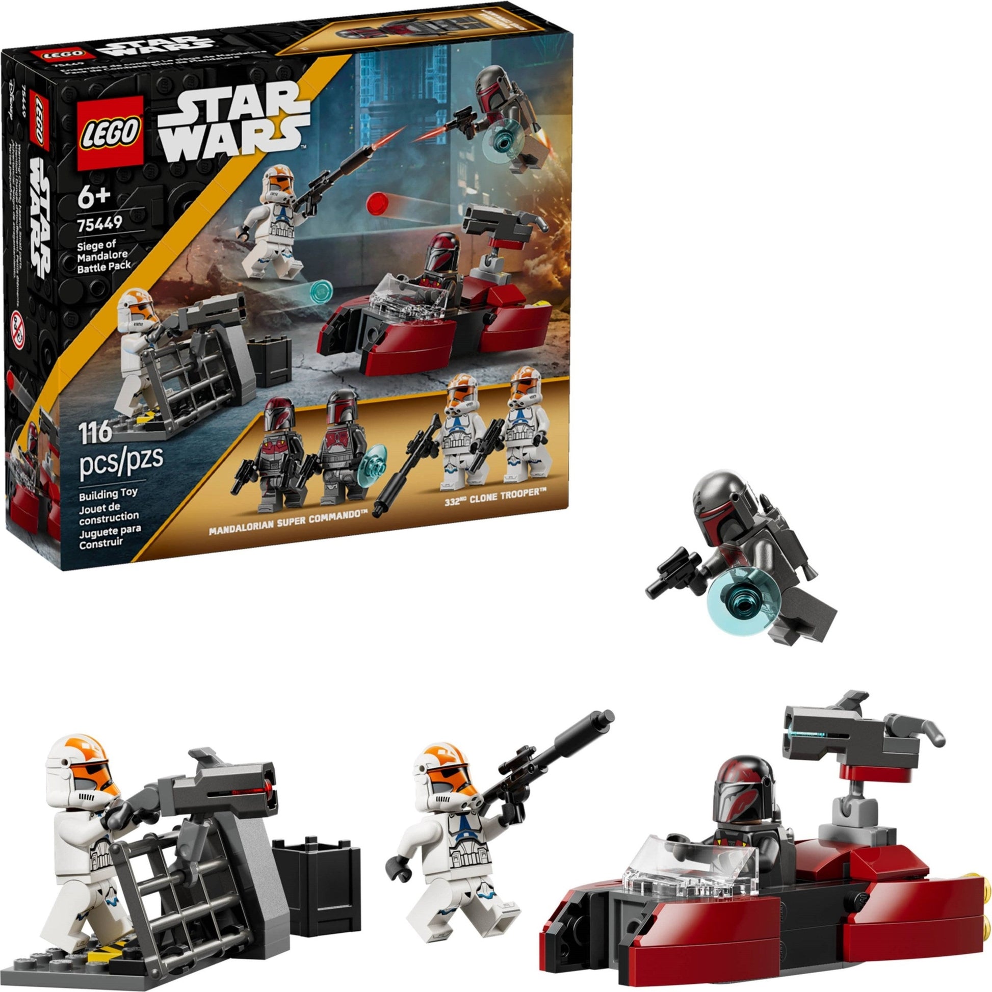 LEGO Star Wars Siege of Mandalore Battle Pack 75449