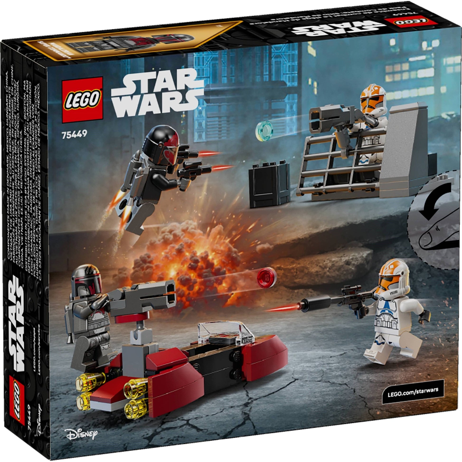 LEGO Star Wars Siege of Mandalore Battle Pack 75449