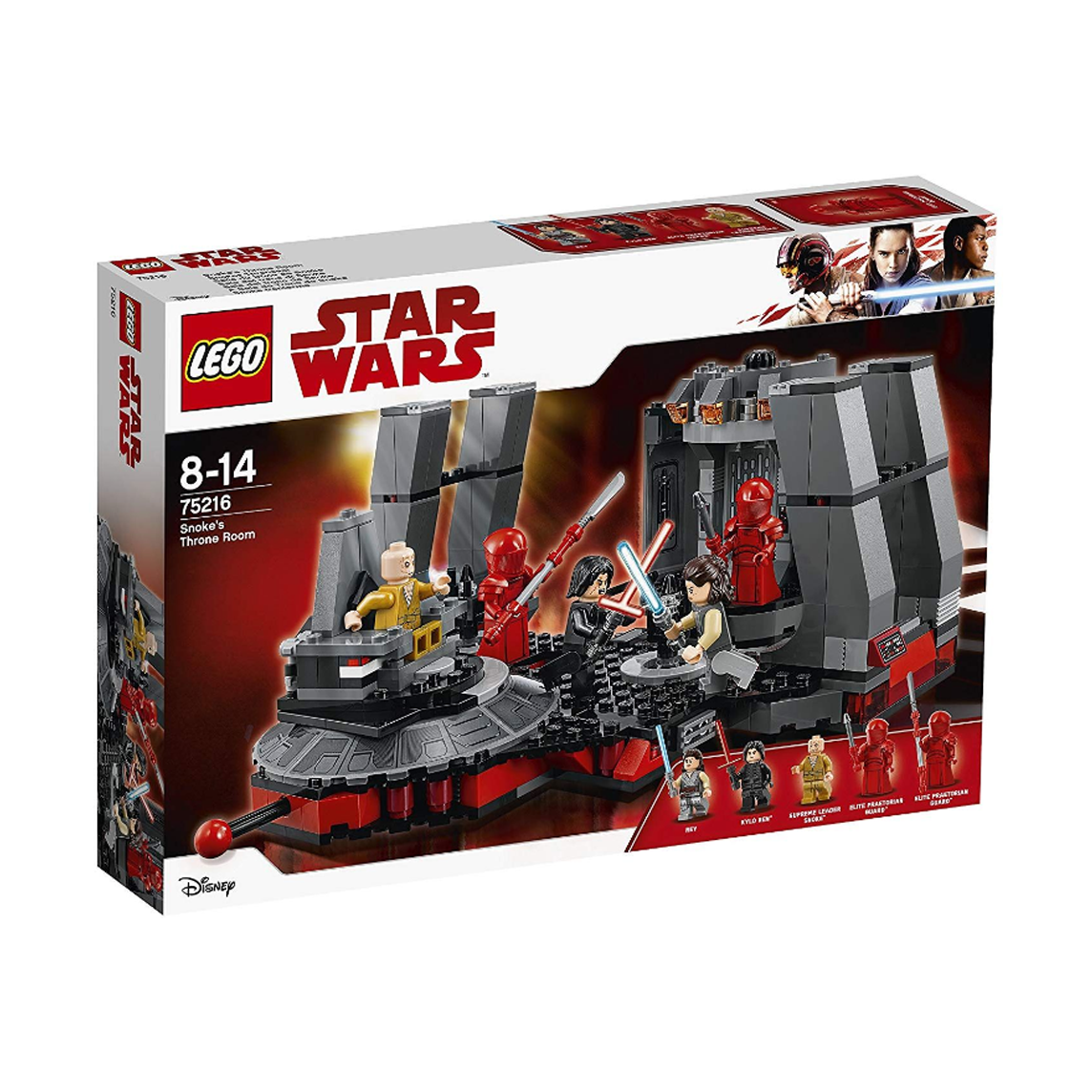 LEGO Star Wars Snoke's Throne Room 75216