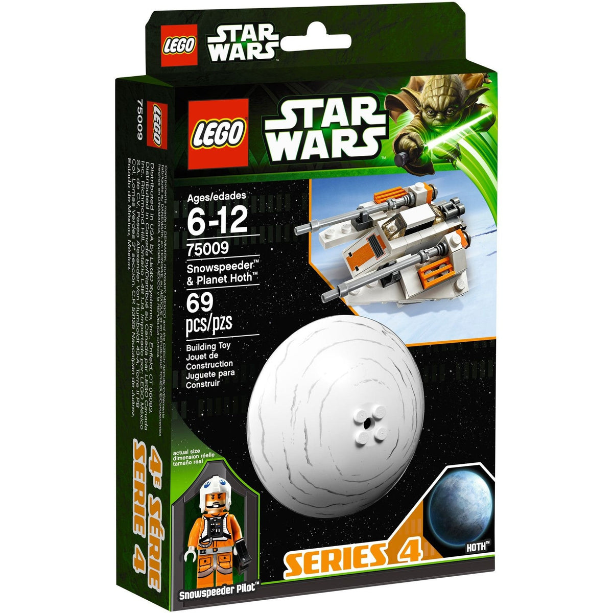 LEGO Star Wars Snowspeeder & Planet Hoth 75009