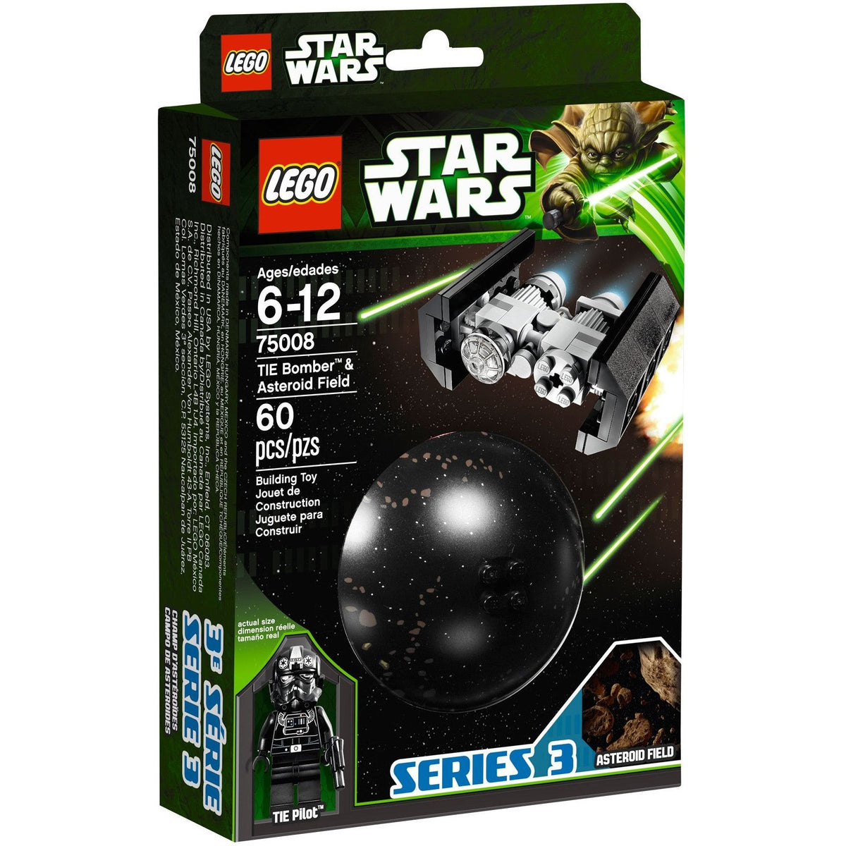 LEGO Star Wars TIE Bomber & Asteroid Field 75008